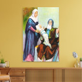 Luke 2:25-35 Simeon ziet Gods Salvation canvas Afdruk (Insitu (Woonkamer))