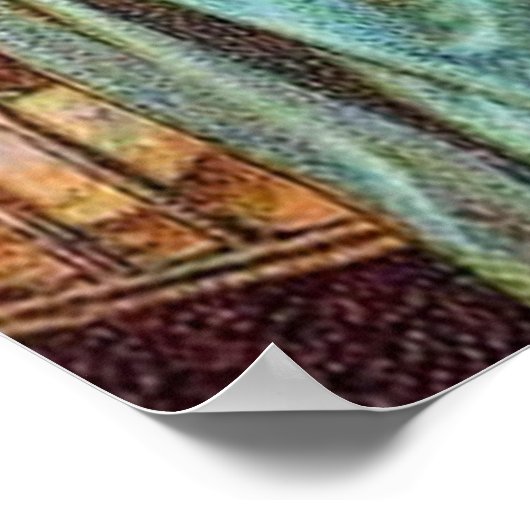 Luke 2:36-38 Anna Gives Bedankt poster (Hoek)