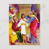 Luke 2:41-50 Jezus in het briefkaart van zijn vade (Voorkant)