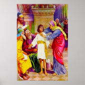 Luke 2:41-50 Jezus in het huis van zijn vader Poster (Voorkant)