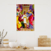 Luke 2:41-50 Jezus in het huis van zijn vader Poster (Keuken)