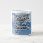 Luke 2:8–12 WEBU Mug Grote Koffiekop (Voorkant)