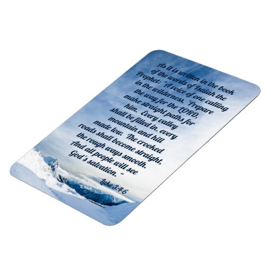 Luke 3:4-6 magneet (Linkerzijde)