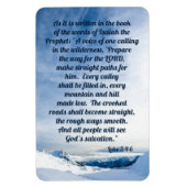 Luke 3:4-6 magneet (Verticaal)