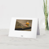 Luke 4:18-19, "De geest van de Heer is op mij" Kaart (Achterkant)