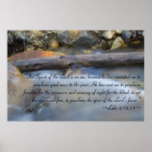 Luke 4:18-19 Poster (Voorkant)