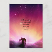 Luke 6:31 briefkaart (Voorkant)