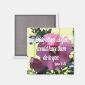 Luke 6:31 magneet (Voorkant / Achterkant)