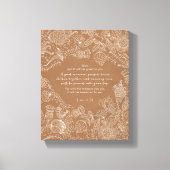 Luke 6:38 Canvas Afdruk (Voorkant)