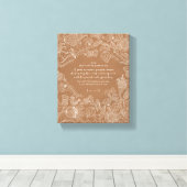 Luke 6:38 Canvas Afdruk (Insitu (Houten vloer))