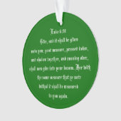 LUKE 6:38 ORNAMENT (voorkant)