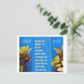 Luke 9:23 het Briefkaart van de Manuscript (Staand voorkant)