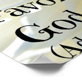 Luke Bible Verse Mijn kinderen groeien in wijsheid Poster (Hoek)