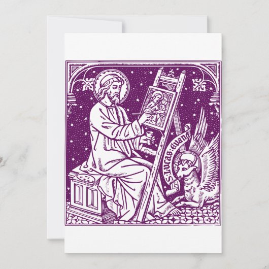 Luke de Evangelist Kaart (Voorkant)