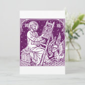 Luke de Evangelist Kaart (Staand voorkant)