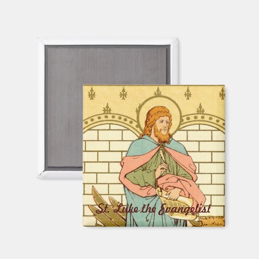 Luke de Evangelist (RLS 08) Magneet (Voorkant / Achterkant)