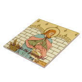 Luke de Evangelist (RLS 08) Tegeltje (Zijkant)