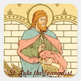 Luke de Evangelist (RLS 08) Vierkante Sticker