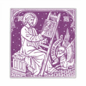 Luke de Evangelist Sticker (Voorkant)