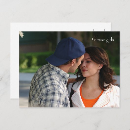 Luke en Lorelai Gilmore Briefkaart (Voorkant / Achterkant)