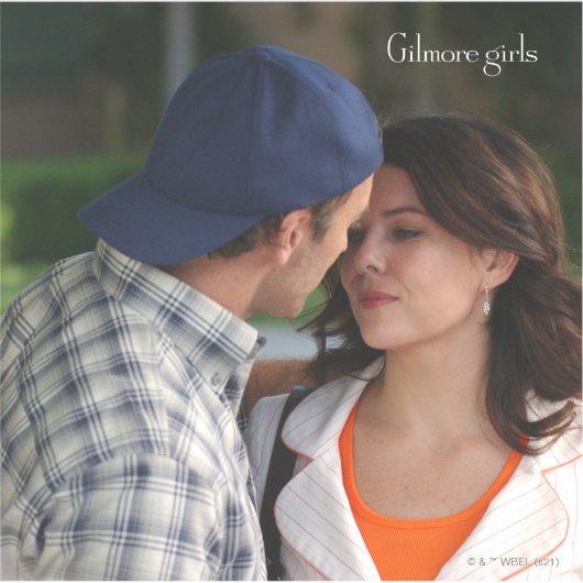 Luke en Lorelai Gilmore Sticker (Voorkant)