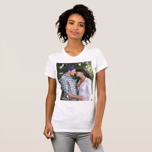 Luke en Lorelai Kiss T-shirt (Voorkant volledig)