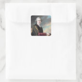 Luke Gardiner Vierkante Sticker (Tas)