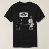 Luke I am Your Fencer Funny Fencing Gift T-shirt (Design voorkant)