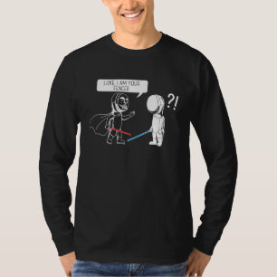 Luke ik ben je schermer schermen coach sport t-shirt