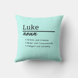 Luke, jongen gepersonaliseerde naam definitie kussen