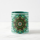 LUKE ~ Personalized Paua Shell Mok ~ (Midden)