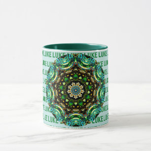 LUKE ~ Personalized Paua Shell Mok ~