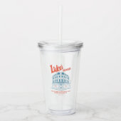 Luke’s Diner Stars Hollow Design Acryl Drinkbeker (Voorkant)
