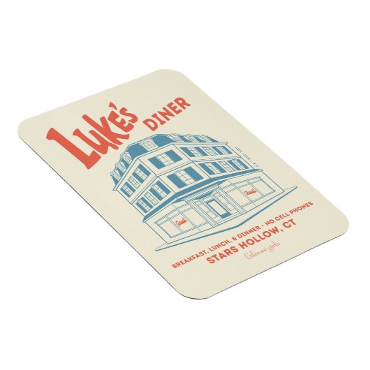 Luke’s Diner Stars Hollow Design Magneet (Rechterzijde)