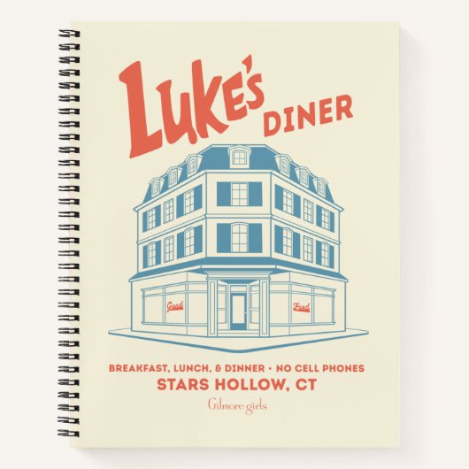 Luke’s Diner Stars Hollow Design Notitieboek (Voorkant)