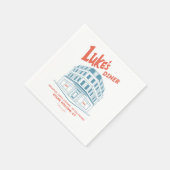 Luke’s Diner Stars Hollow Design Servet (Hoek)