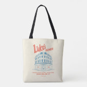 Luke’s Diner Stars Hollow Design Tote Bag (Achterkant)