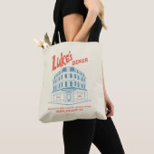 Luke’s Diner Stars Hollow Design Tote Bag (Dichtbij)