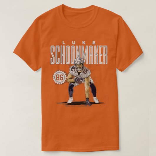 Luke Schoonmaker Dallas d'Hirt T-shirt (Design voorkant)