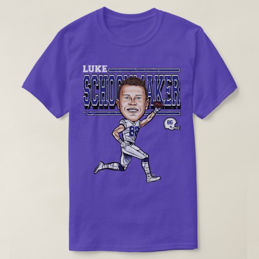 Luke Schoonmaker Dallas toon TShirt (Design voorkant)