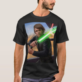 Luke Skywalker – Return of the Jedi Green Saber T-shirt