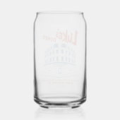 Luke's Diner Stars Hollow-ontwerp Blikvorm Glas (Achterkant)