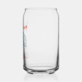 Luke's Diner Stars Hollow-ontwerp Blikvorm Glas (Links)