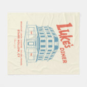 Luke's Diner Stars Hollow-ontwerp Fleece Deken (Voorkant (Horizontaal))