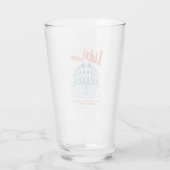 Luke's Diner Stars Hollow-ontwerp Glas (Achterkant)