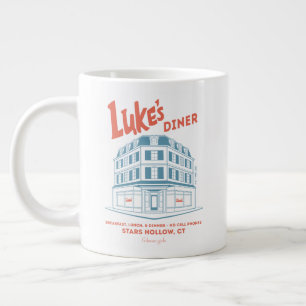 Luke's Diner Stars Hollow-ontwerp Grote Koffiekop