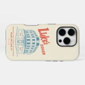Luke's Diner Stars Hollow-ontwerp iPhone Hoesje (Achterkant horizontaal)