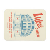 Luke's Diner Stars Hollow-ontwerp Magneet (Horizontaal)