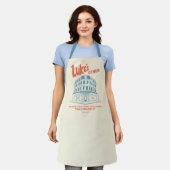 Luke's Diner Stars Hollow-ontwerp Schort (Gedragen)