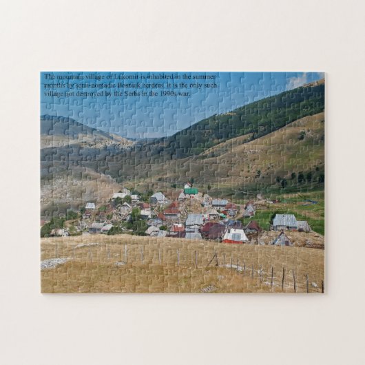 Lukomir Mountain Village Legpuzzel (Horizontaal)